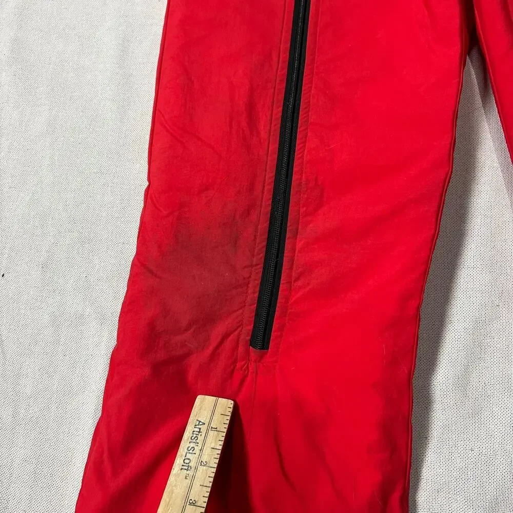 Vintage Ossi Skiwear One Piece Ski Suit Boys Sz XL Snow Suit Snowboard Retro